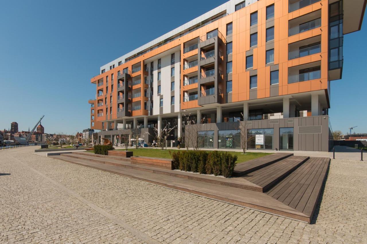 Citystay Brabank Apartament Nad Motlawa Gdansk Exterior foto