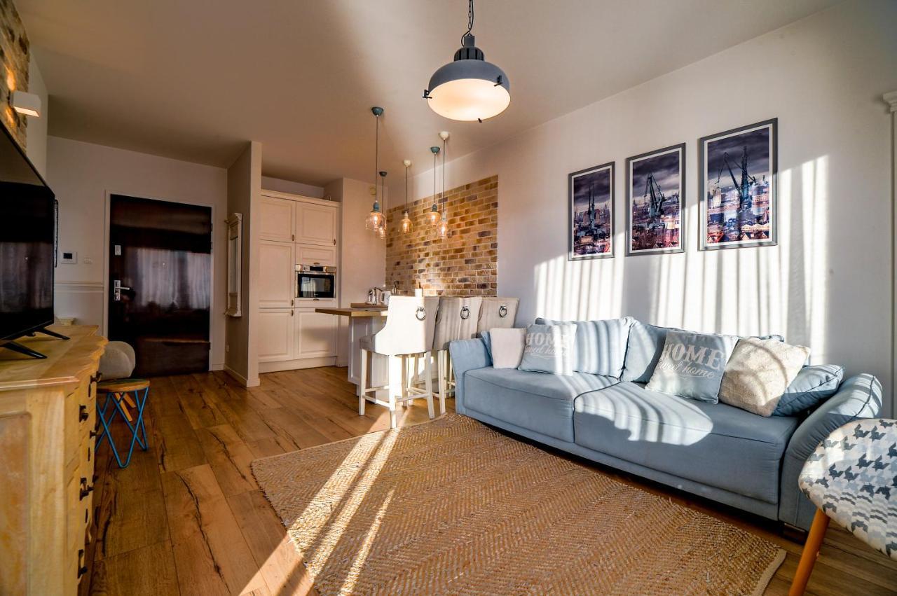 Citystay Brabank Apartament Nad Motlawa Gdansk Exterior foto