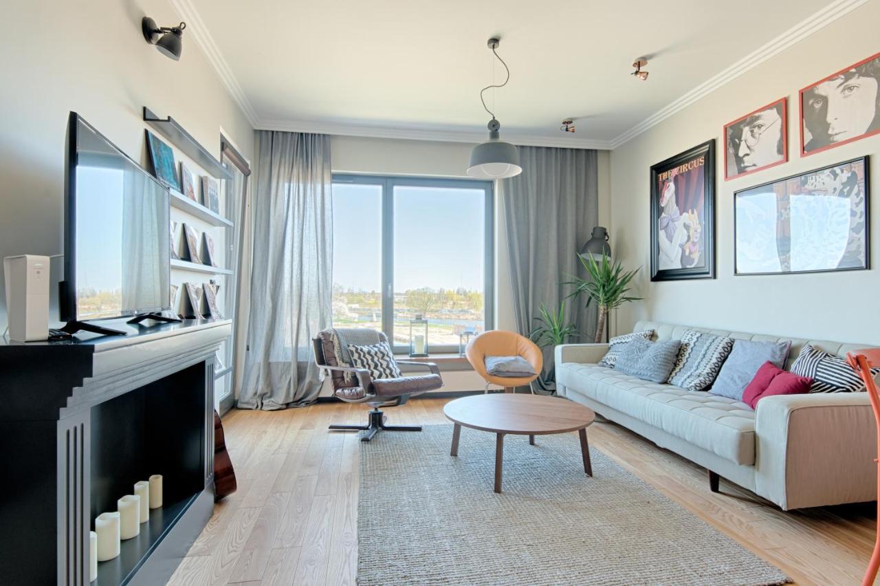 Citystay Brabank Apartament Nad Motlawa Gdansk Exterior foto